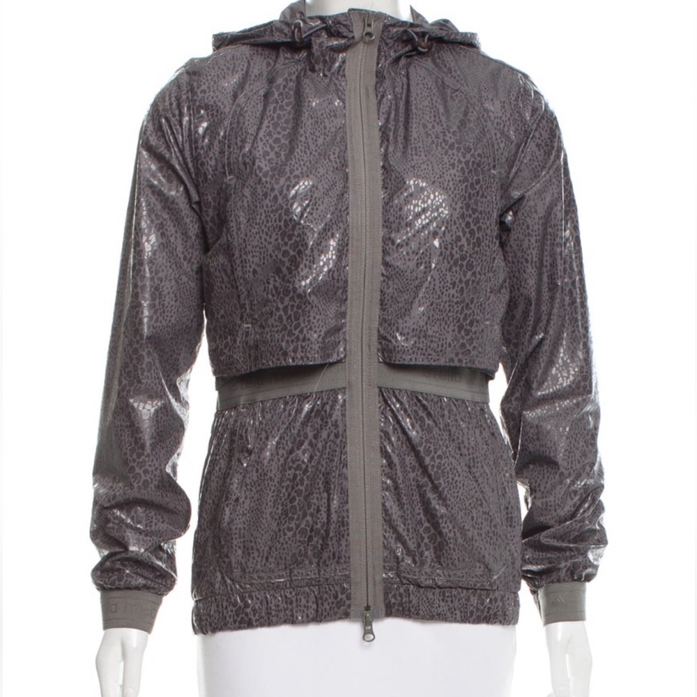 adidas by Stella McCartney US4/S windbreaker jacket. Nylon. waterproof windproof